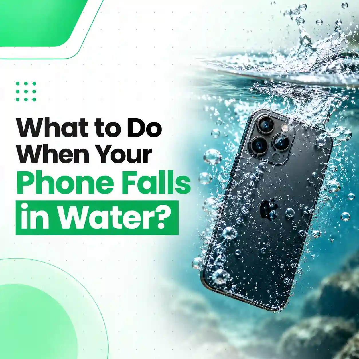 What to Do When Your Phone Falls in Water? Complete Guide