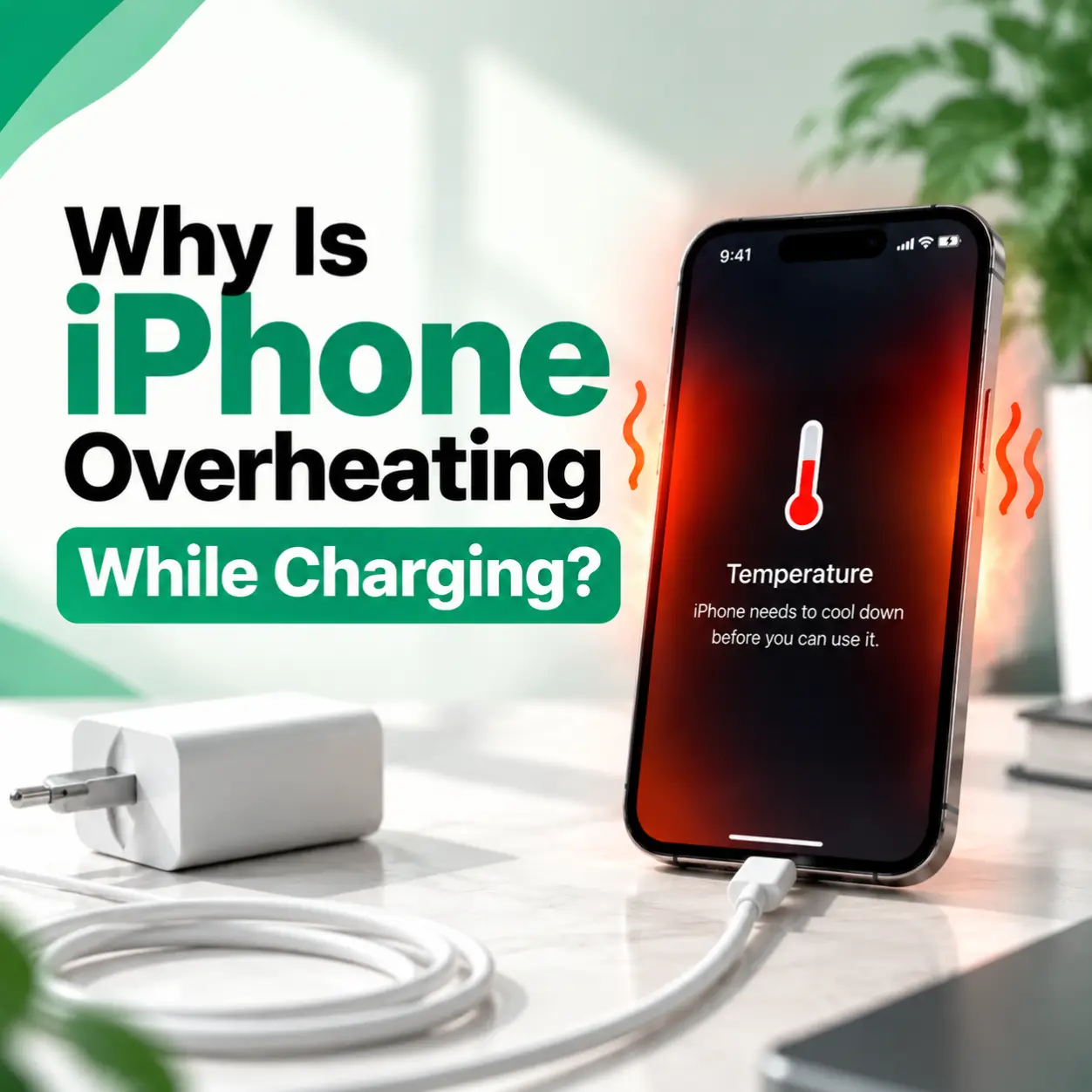 Why Is iPhone Overheating While Charging? Causes, Fixes & Repair Guide