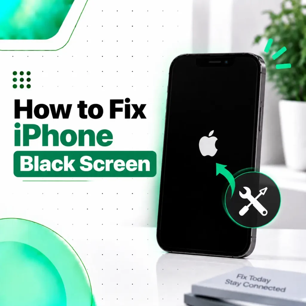 How to Fix iPhone Black Screen: Causes, Fixes & Repair Guide