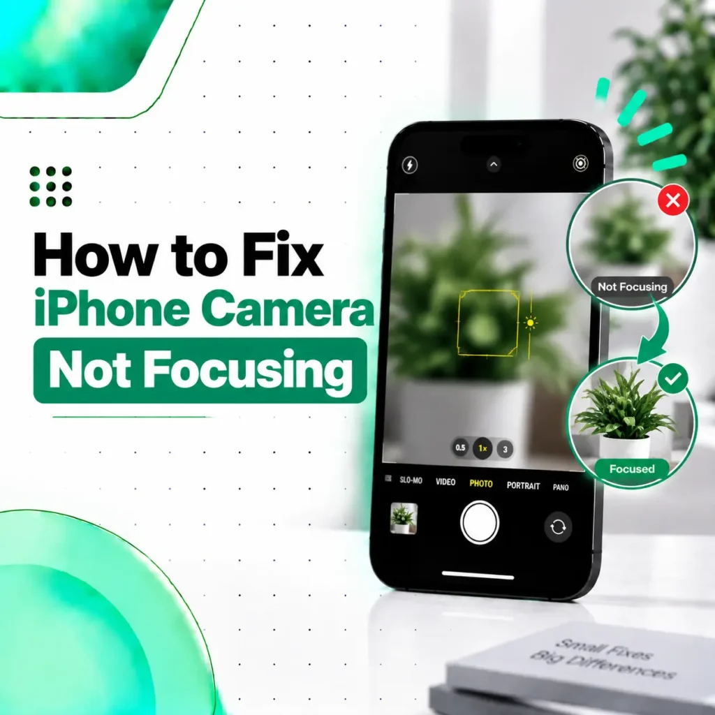 How to Fix iPhone Camera Not Focusing: Causes & Solutions