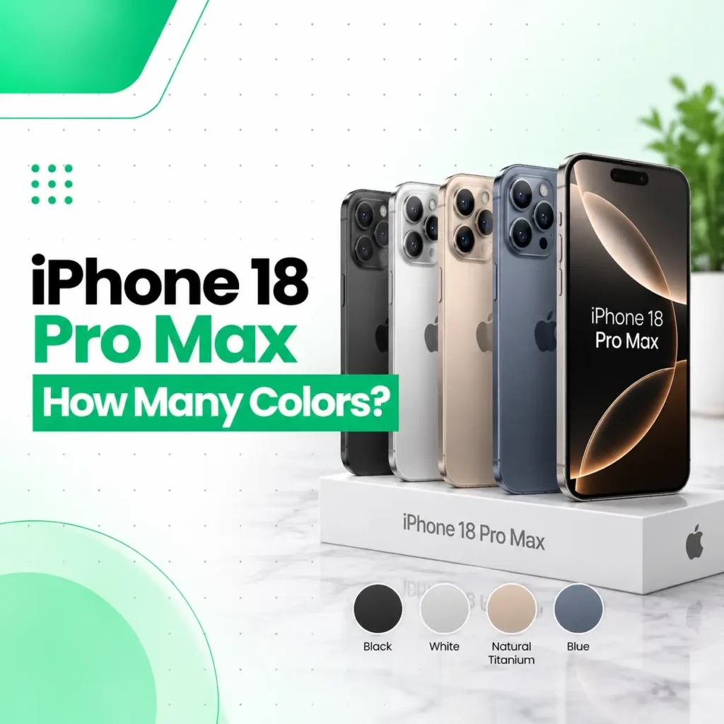 iPhone 18 Pro Max: How Many Colors Are Available?