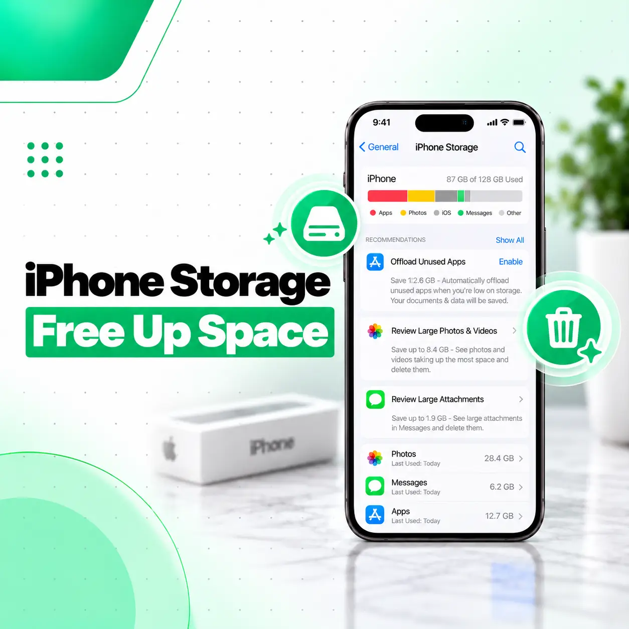 How to Check iPhone Storage and Free Up Space