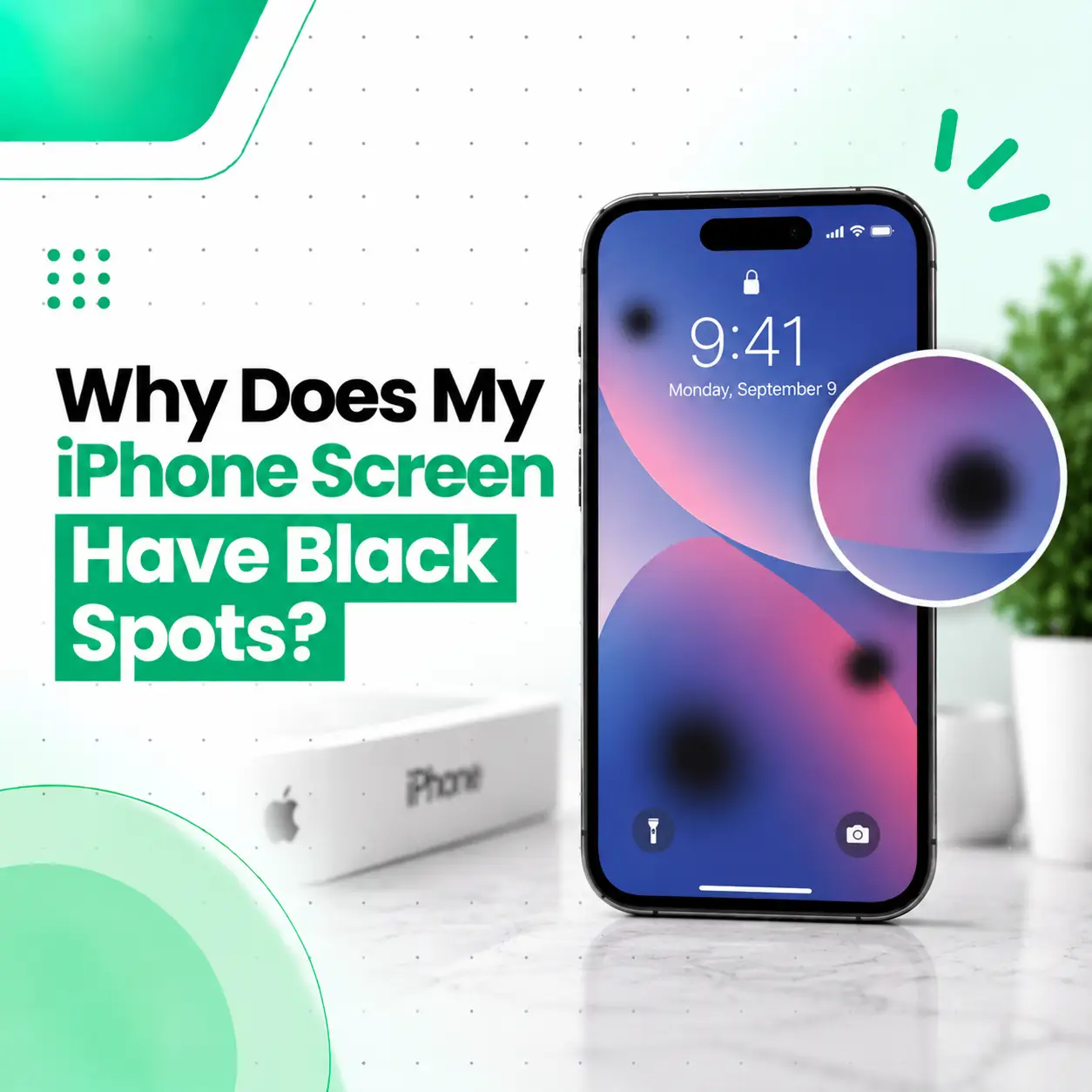 Why Does My iPhone Screen Have Black Spots?