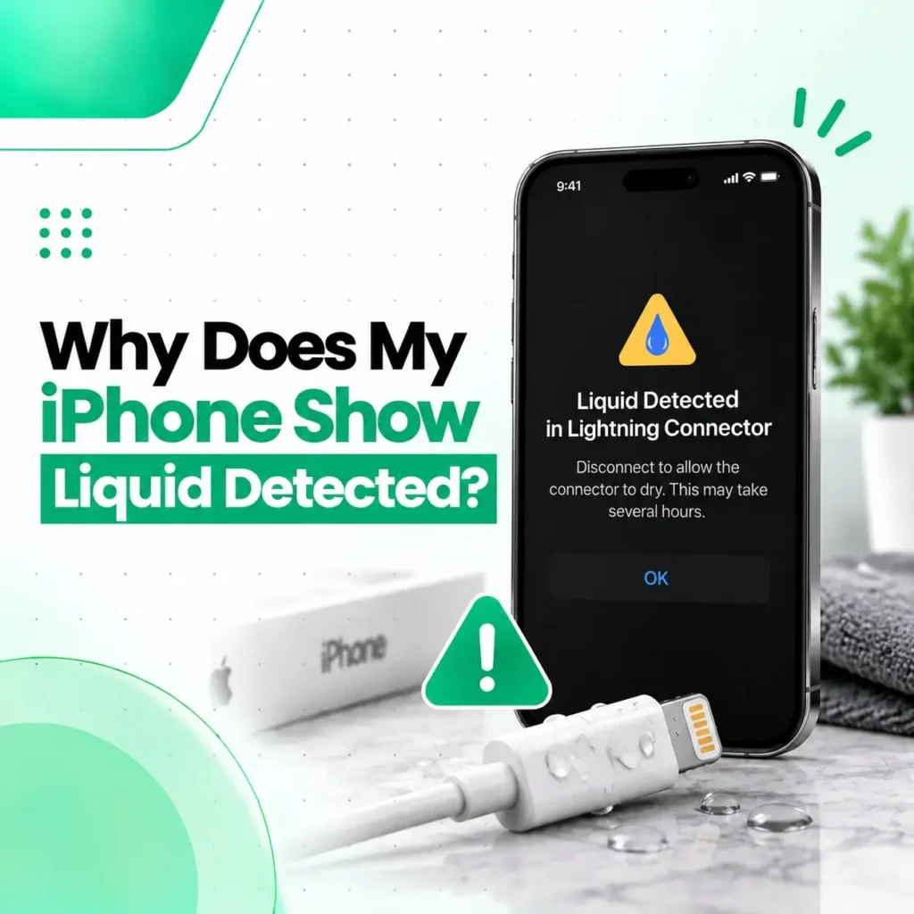 Why Does My iPhone Say Liquid Detected in Lightning Connector?