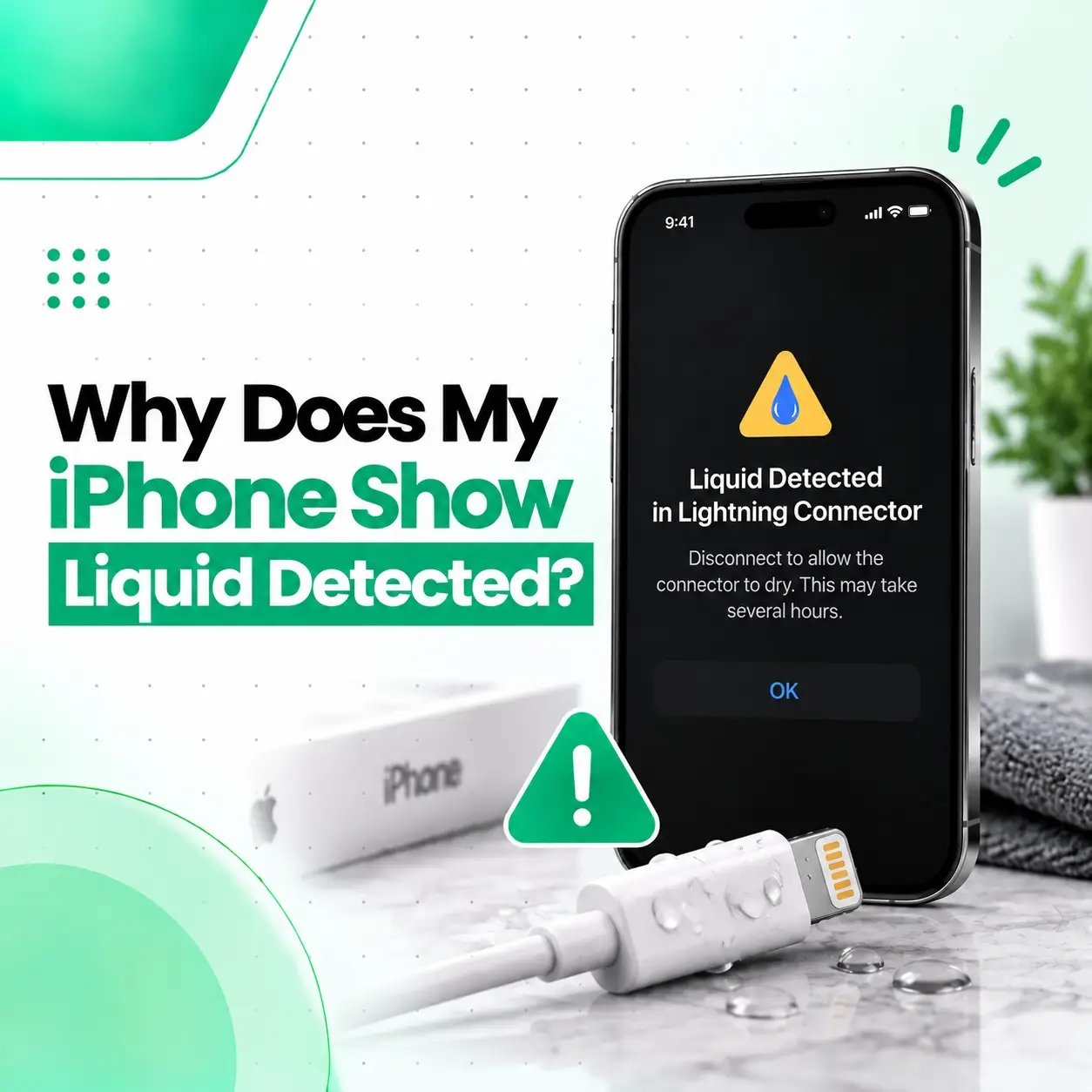 Why Does My iPhone Say Liquid Detected in Lightning Connector?
