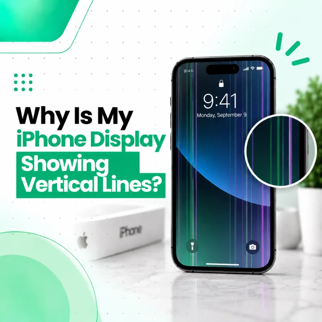 Why Is My iPhone Display Showing Vertical Lines?