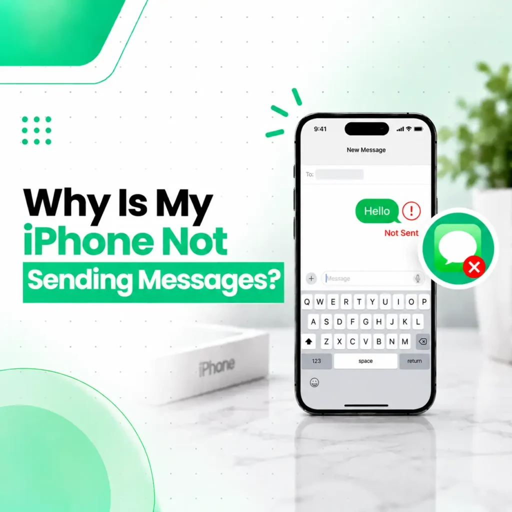 Why Is My iPhone Not Sending Messages? Causes and Fixes