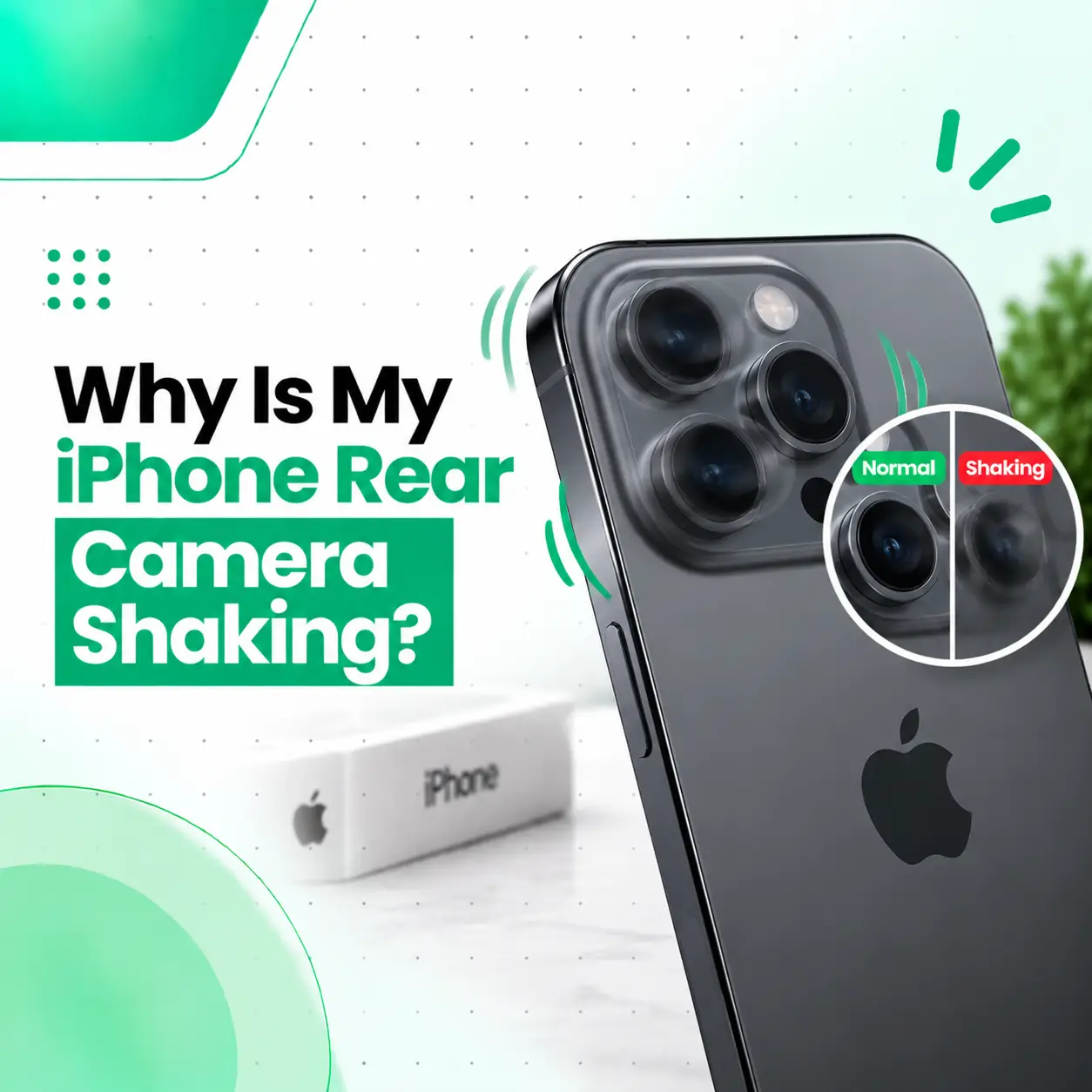 Why Is My iPhone Rear Camera Shaking?