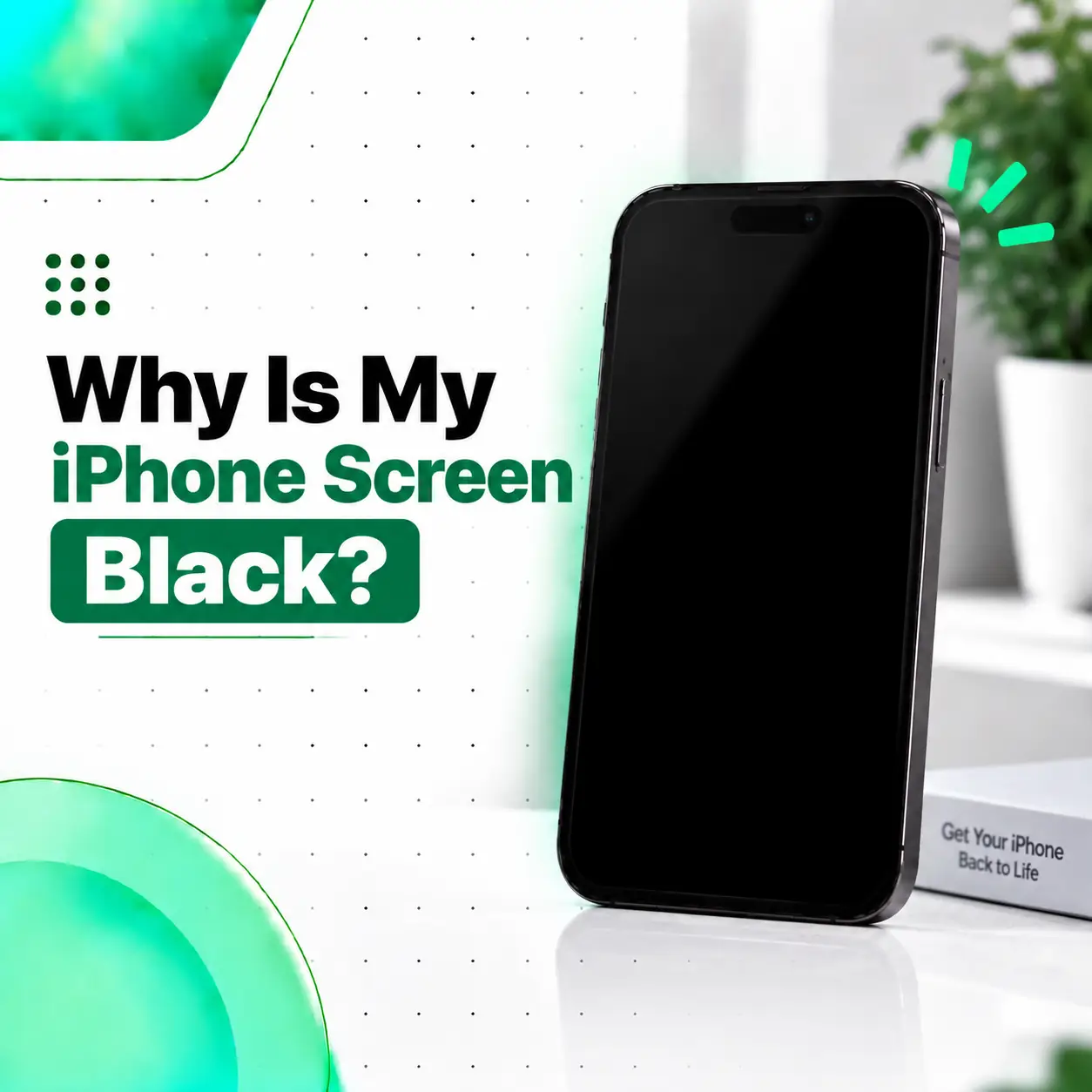 Why Is My iPhone Screen Black? Causes & Fixes