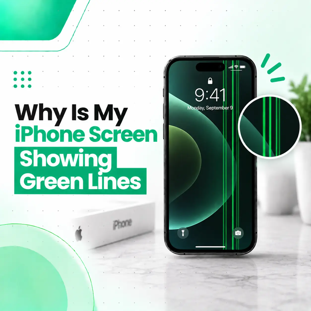 Why Does My iPhone Screen Have White Lines?