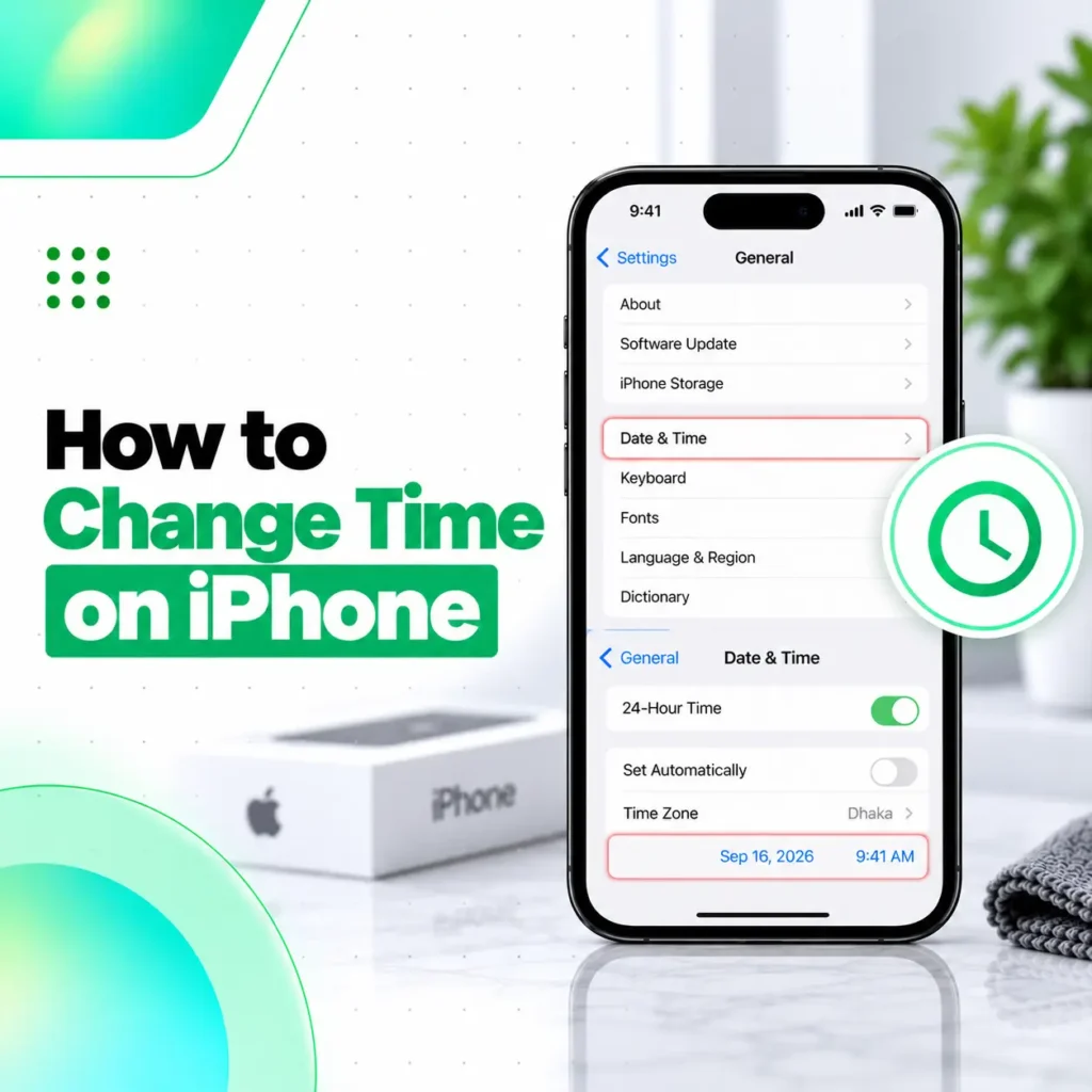 How to Change Time on iPhone: Step-by-Step Guide