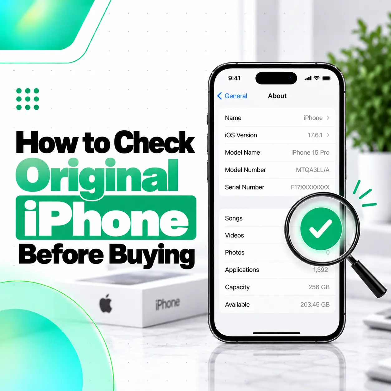 How to Check Original iPhone Before Buying