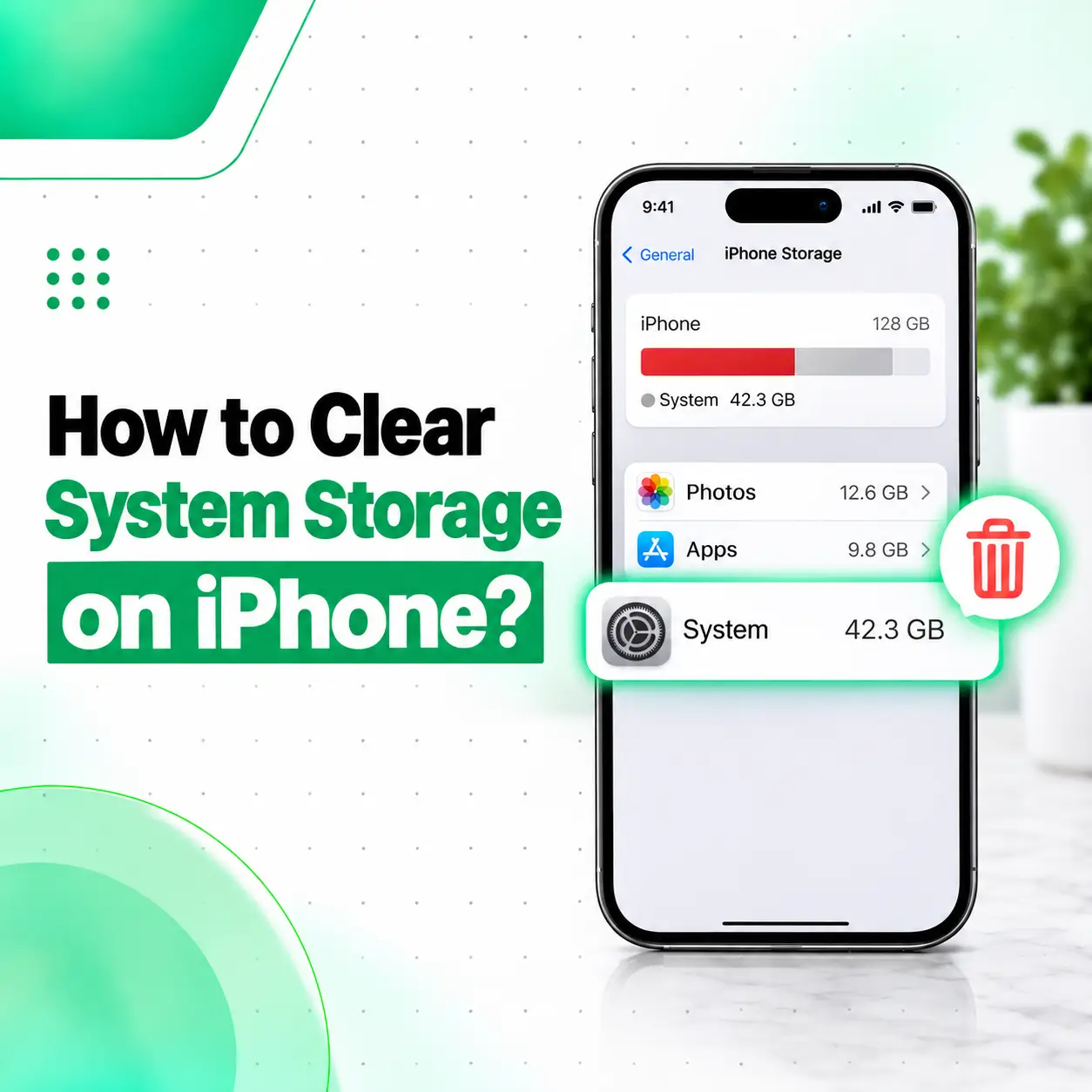 How to Clear System Storage on iPhone