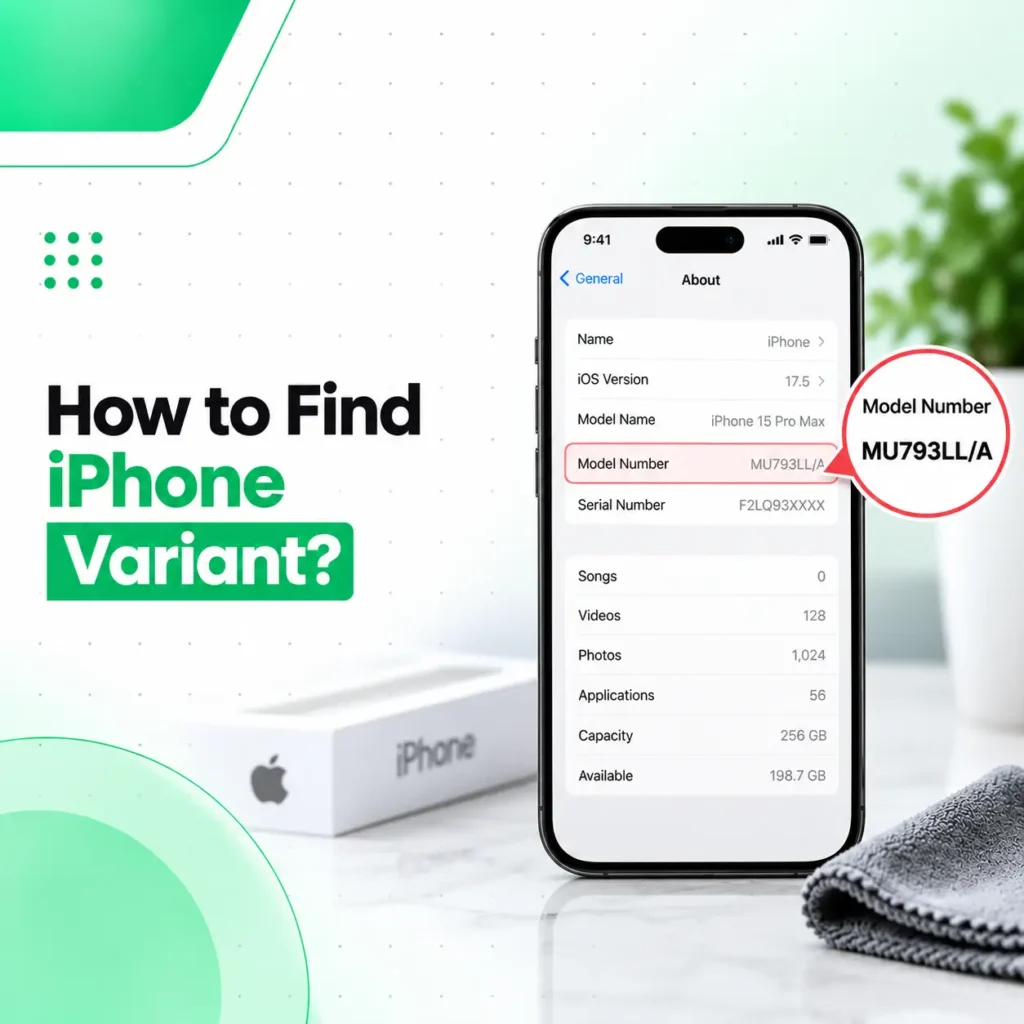 How to Find iPhone Variant: Model, Region, and SIM Guide