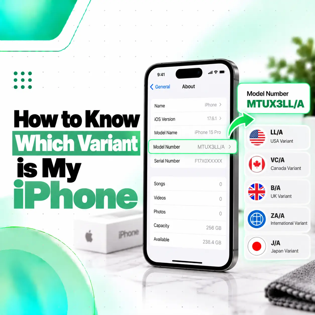 How to Know Which Variant Is My iPhone