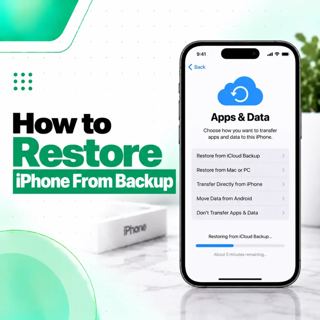 How to Restore iPhone From Backup