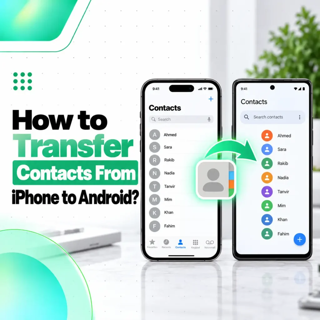 How to Transfer Contacts From iPhone to Android: Complete Guide