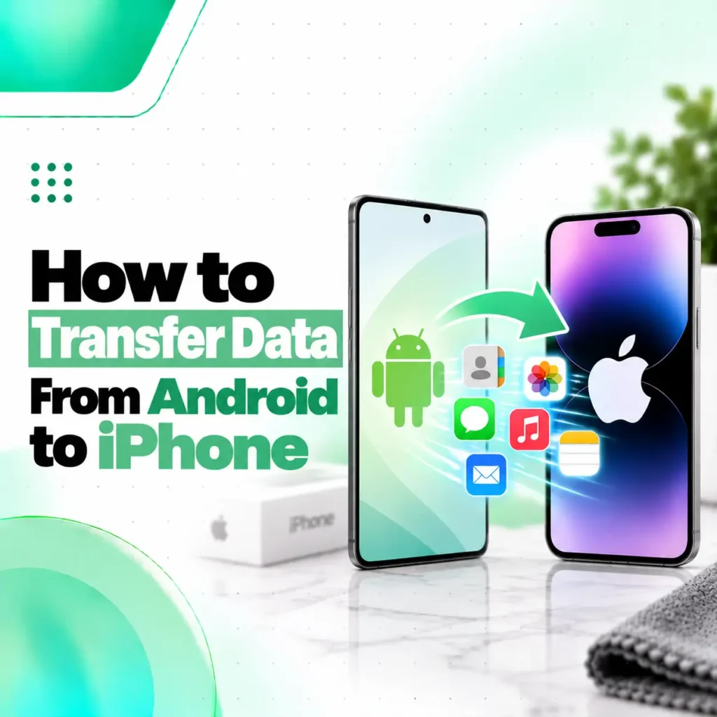 How to Transfer Data From Android to iPhone