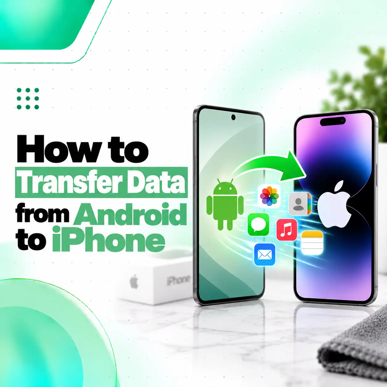 How to Transfer Data from Android to iPhone: Complete Guide