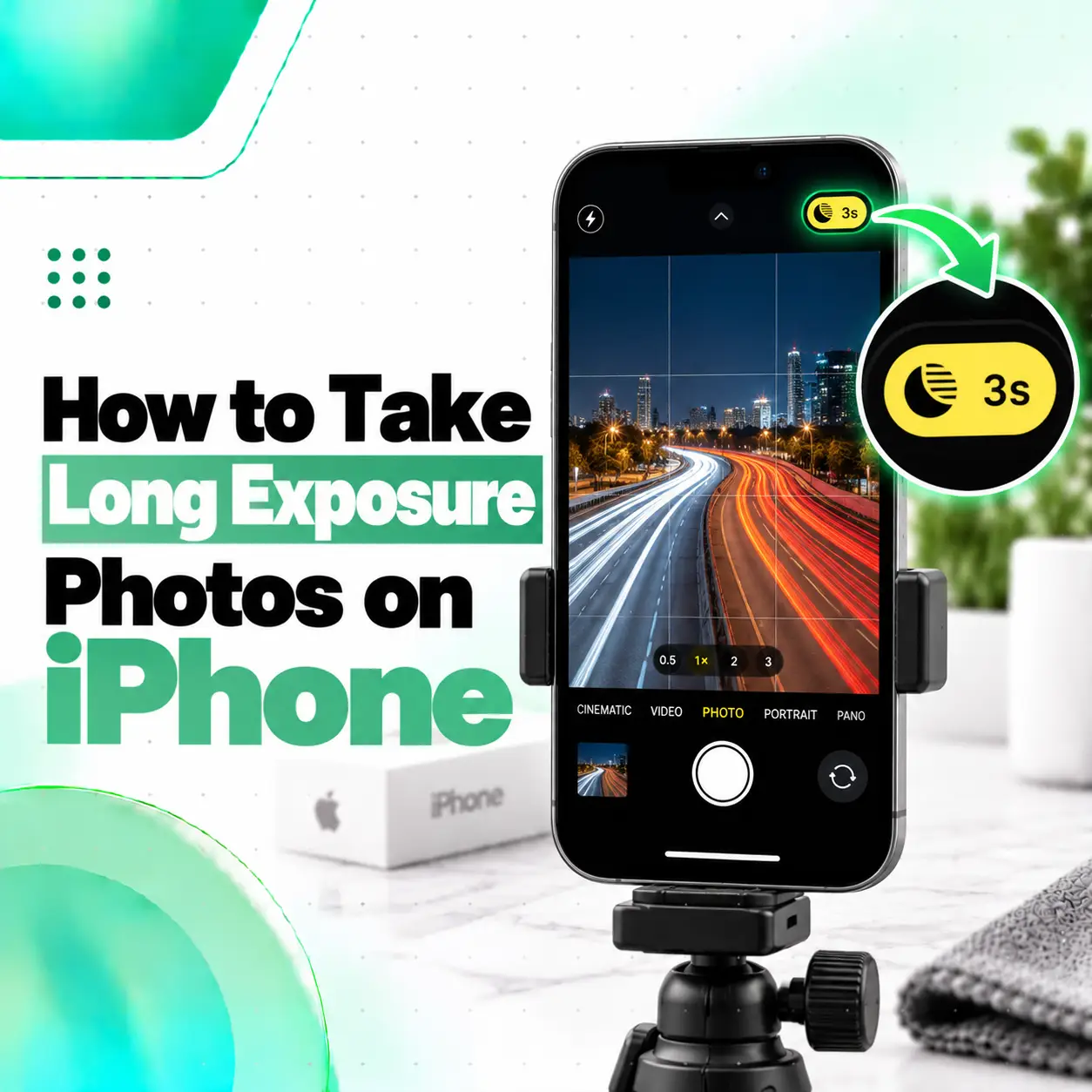 How to Take Long Exposure Photos on iPhone: Complete Guide