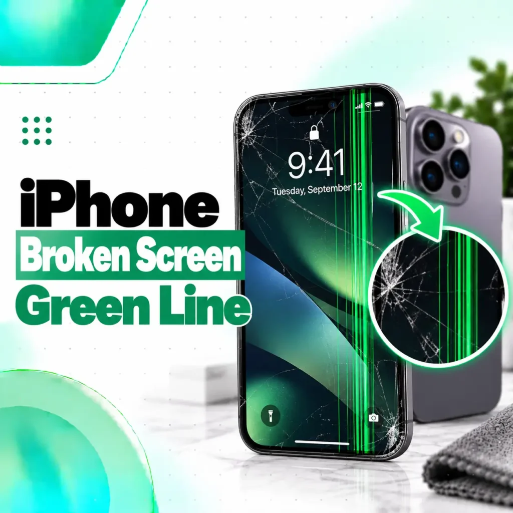 iPhone Broken Screen Green Line: Wallpaper or Display Problem?